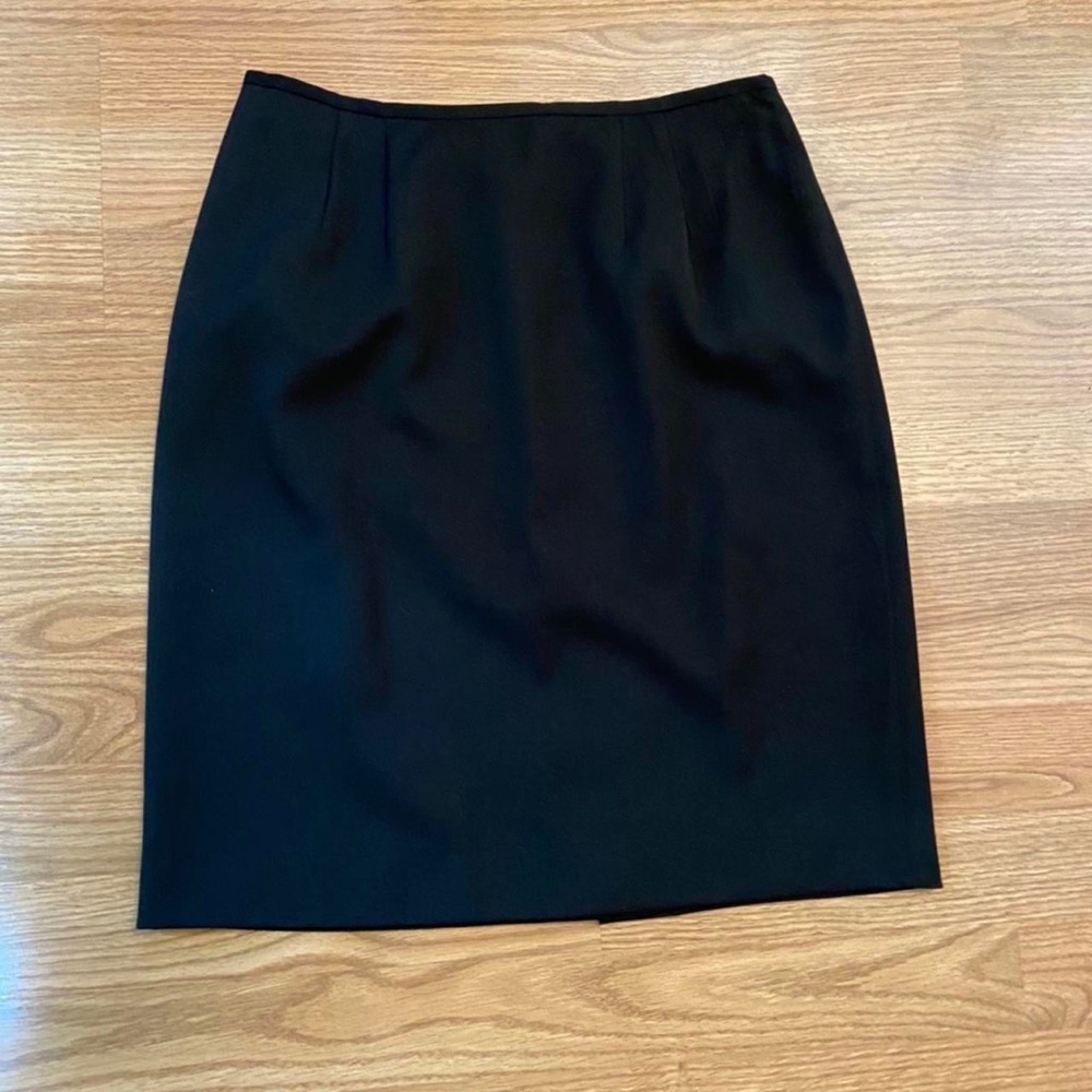 basic black dress skirt